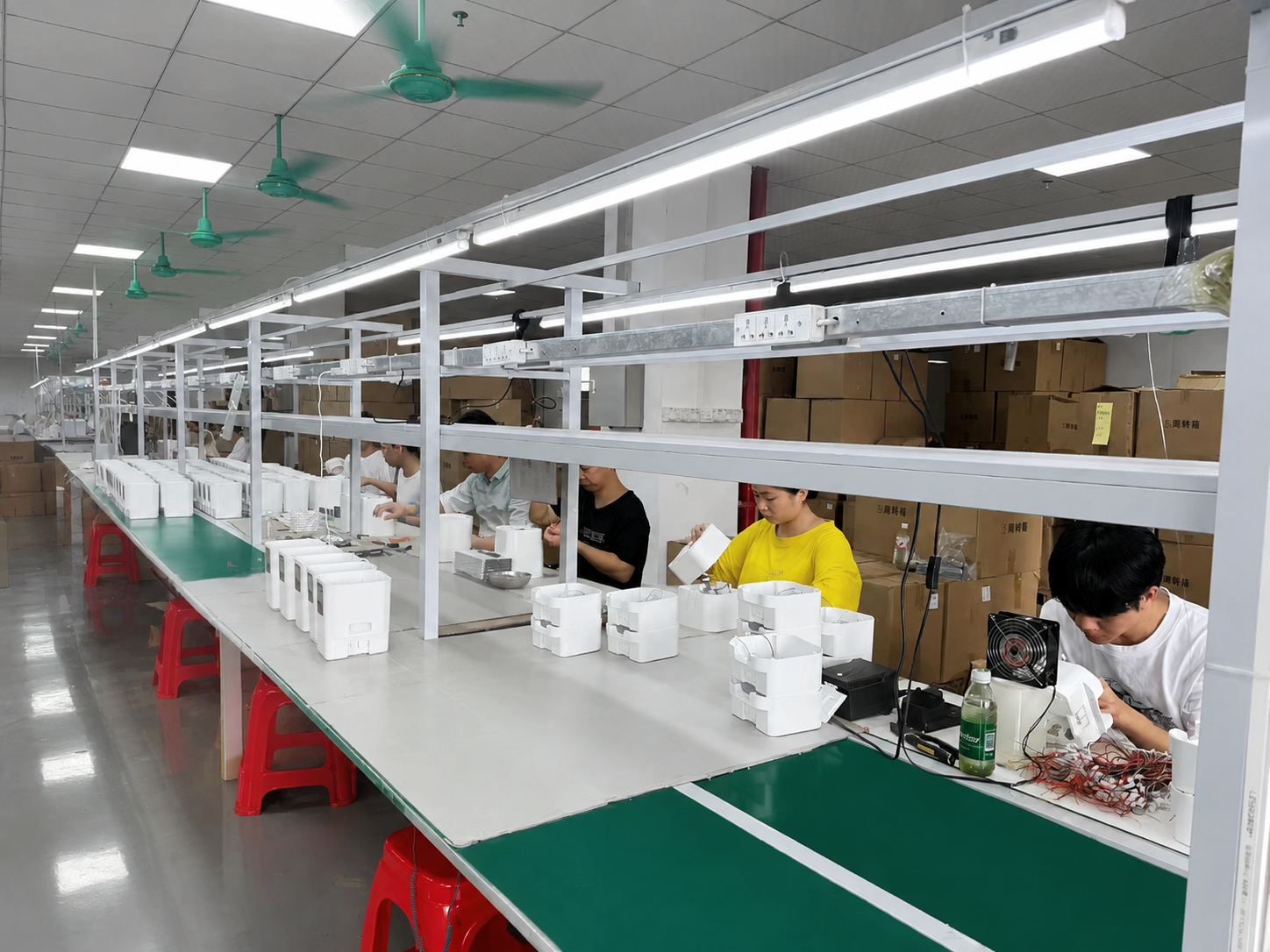 Auchen production line